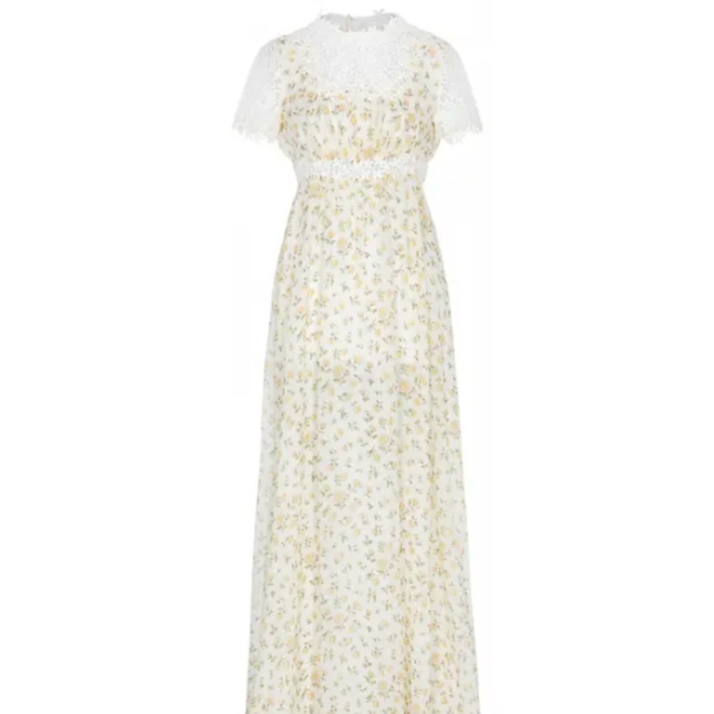 Vintage Giambattista Valli Floral Dress